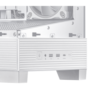 ASUS A31 Plus TG ARGB PC Case, Midi-Tower, ATX, Tempered Glass - White