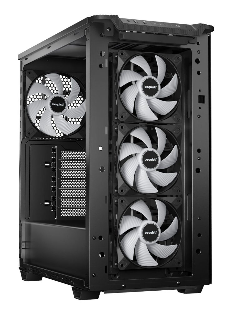 be quiet! Pure Base 501 LX PC Case, Midi-Tower, ATX, Tempered Glass - Black