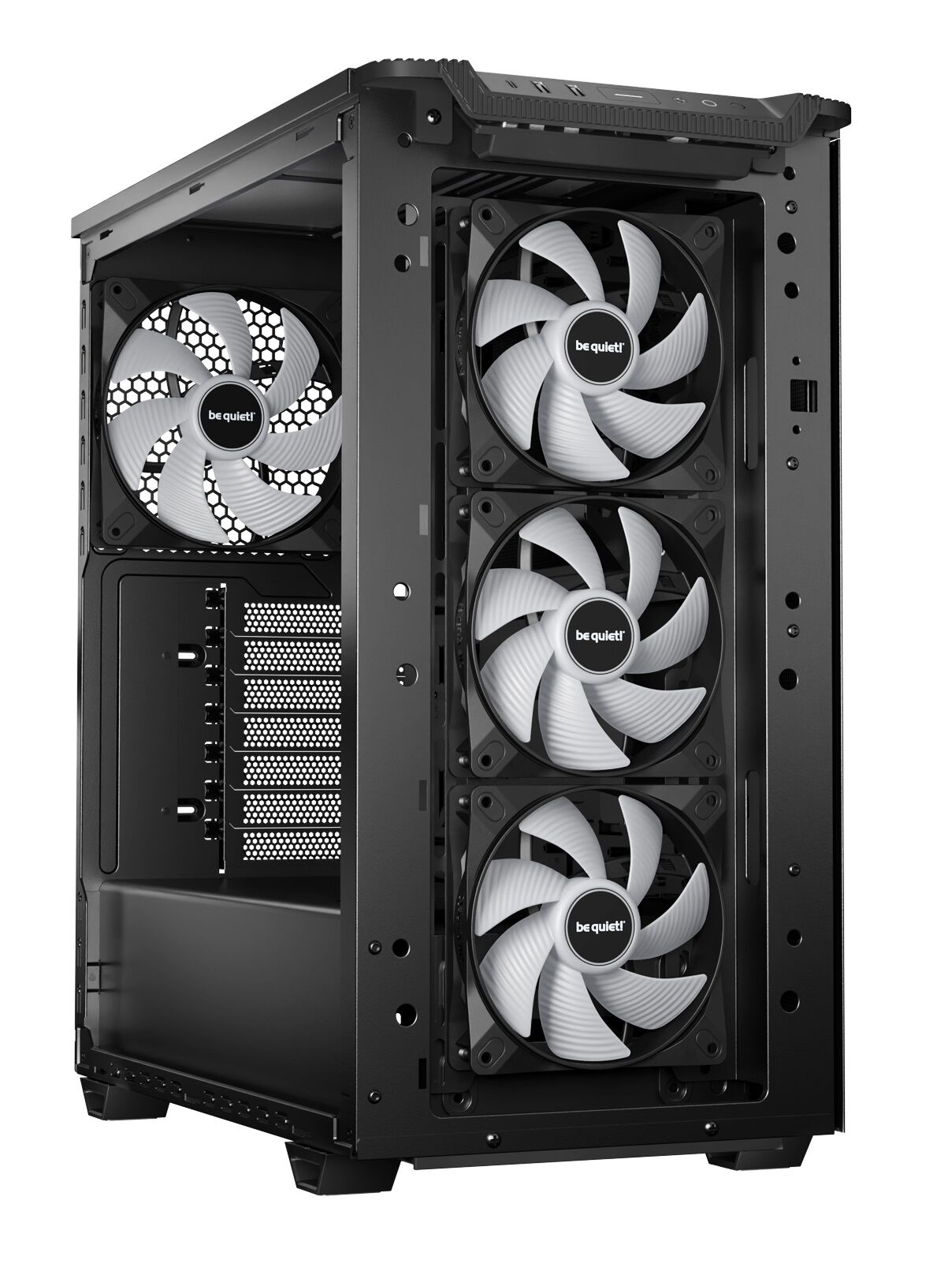 be quiet! Pure Base 501 LX PC Case, Midi-Tower, ATX, Tempered Glass - Black