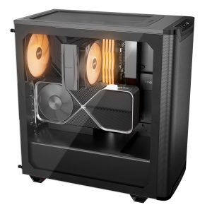 be quiet! Pure Base 501 LX PC Case, Midi-Tower, ATX, Tempered Glass - Black