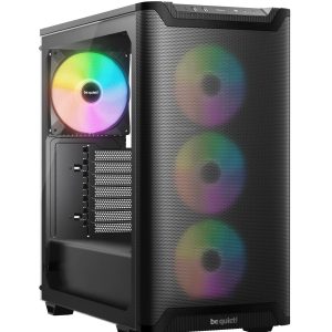 be quiet! Pure Base 501 LX PC Case, Midi-Tower, ATX, Tempered Glass - Black