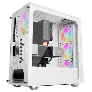be quiet! Pure Base 501 LX PC Case, Midi-Tower, ATX, Tempered Glass - White