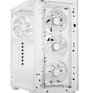 be quiet! Pure Base 501 LX PC Case, Midi-Tower, ATX, Tempered Glass - White