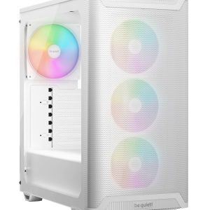 be quiet! Pure Base 501 LX PC Case, Midi-Tower, ATX, Tempered Glass - White