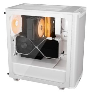 be quiet! Pure Base 501 LX PC Case, Midi-Tower, ATX, Tempered Glass - White