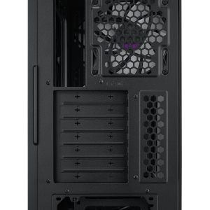 Cooler Master MasterBox 600 ARGB PC Case, Midi-Tower, E-ATX, RGB, Tempered Glass - Black