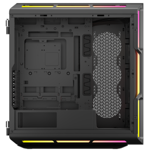 Corsair iCUE LINK 5000T LX PC Case, Midi-Tower, E-ATX, RGB, Tempered Glass - Black