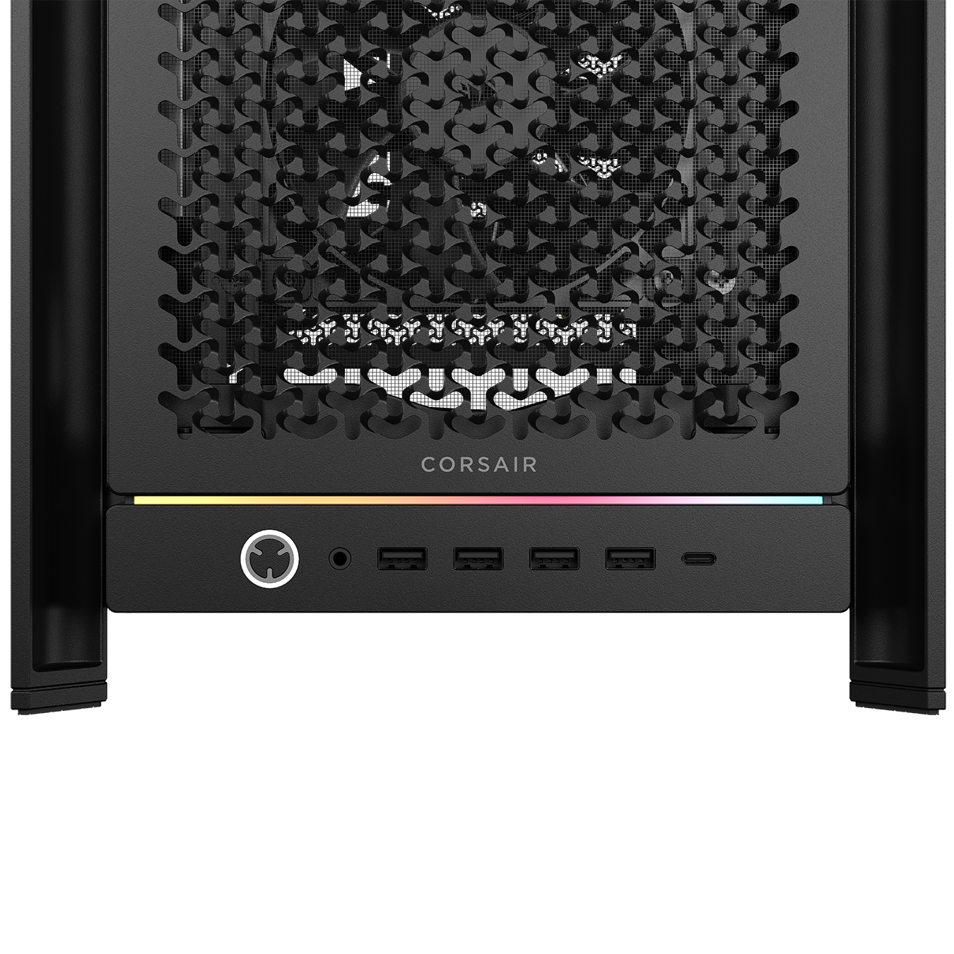 Corsair Frame 5000D PC Case, Midi-Tower, E-ATX, Tempered Glass - Black
