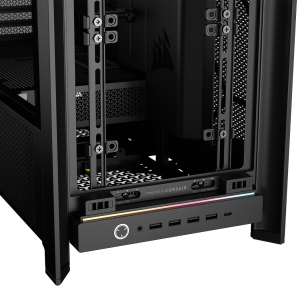 Corsair Frame 5000D PC Case, Midi-Tower, E-ATX, Tempered Glass - Black