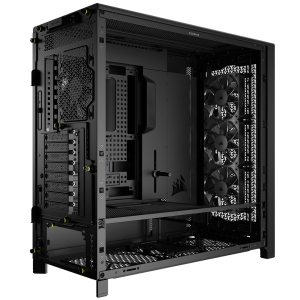 Corsair Frame 5000D PC Case, Midi-Tower, E-ATX, Tempered Glass - Black