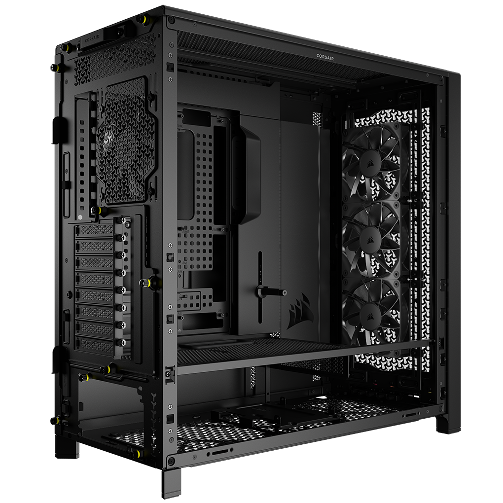 Corsair Frame 5000D PC Case, Midi-Tower, E-ATX, Tempered Glass - Black