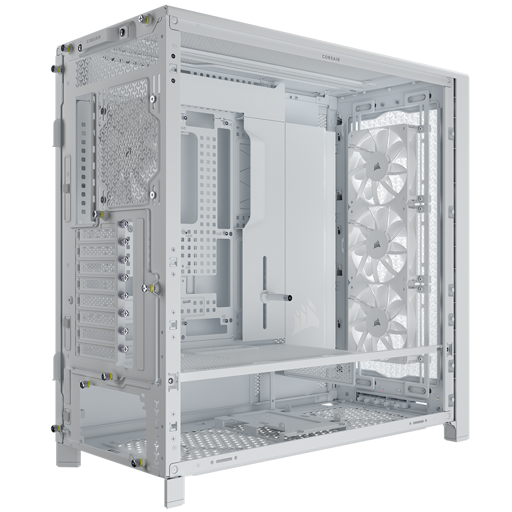 Corsair Frame 5000D PC Case, Midi-Tower, E-ATX, Tempered Glass - White : image 2