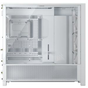 Corsair Frame 5000D PC Case, Midi-Tower, E-ATX, Tempered Glass - White : image 4