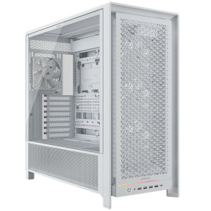 Corsair Frame 5000D PC Case, Midi-Tower, E-ATX, Tempered Glass - White : image 1