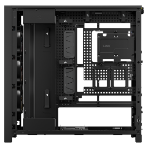 Corsair Frame 5000D RS ARGB PC Case, Midi-Tower, E-ATX, RGB, Tempered Glass - Black