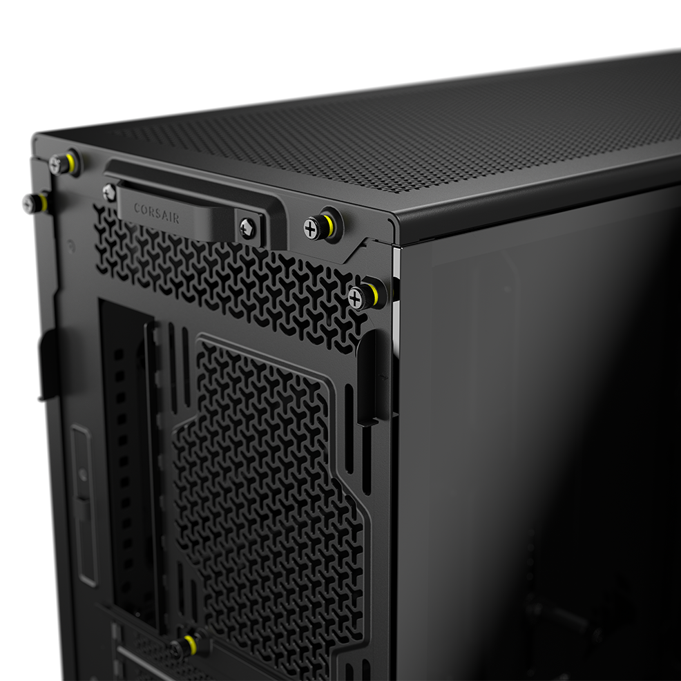 Corsair Frame 5000D RS ARGB PC Case, Midi-Tower, E-ATX, RGB, Tempered Glass - Black