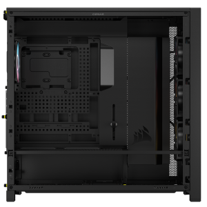 Corsair Frame 5000D RS ARGB PC Case, Midi-Tower, E-ATX, RGB, Tempered Glass - Black
