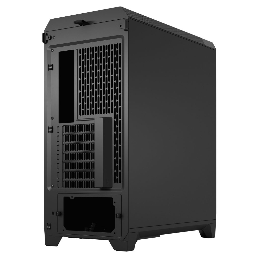 Fractal Design Meshify 3 Solid PC Case, Midi-Tower, E-ATX - Black
