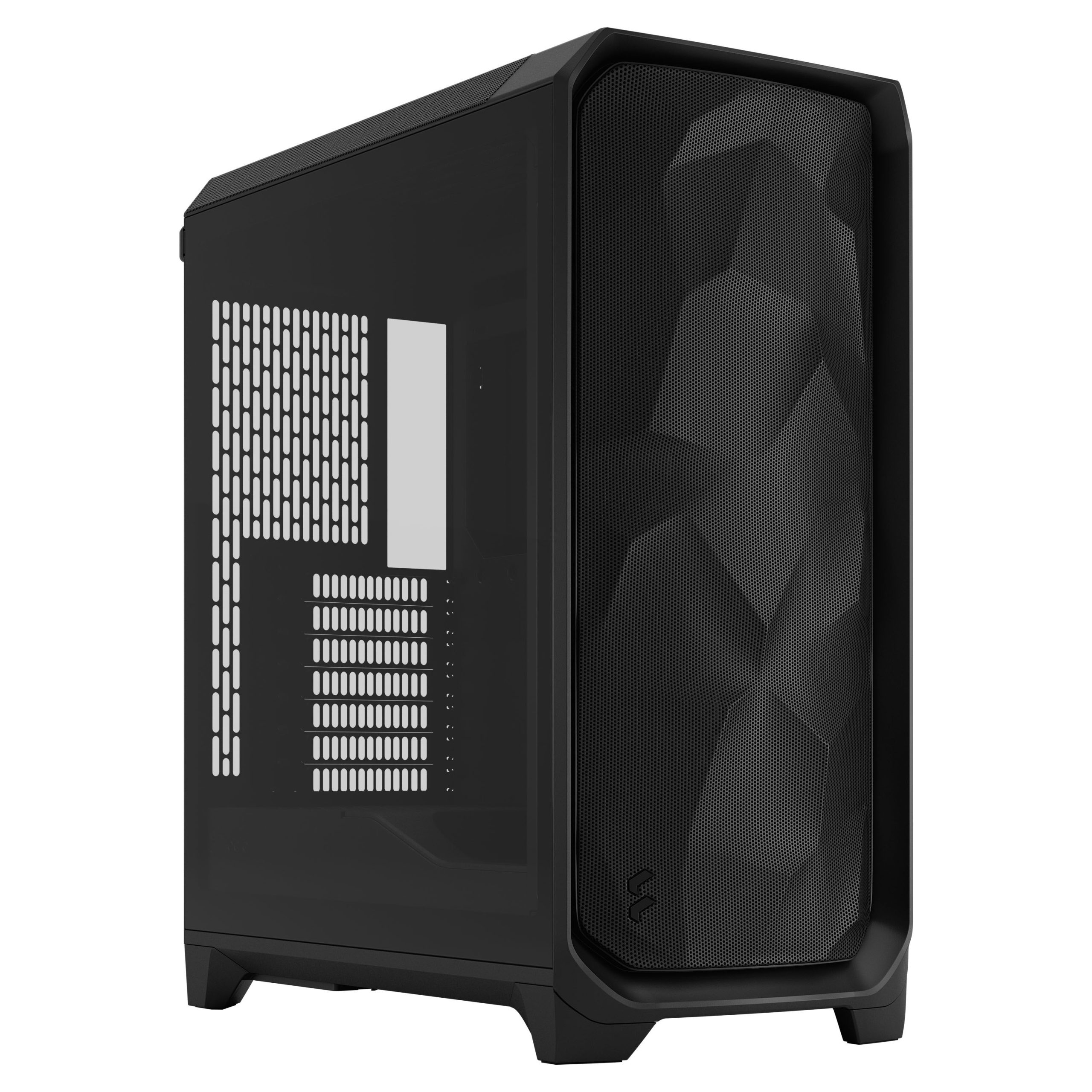 Fractal Design Meshify 3 TG Light Tint PC Case, Midi-Tower, E-ATX - Black