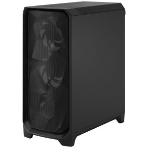Fractal Design Meshify 3 TG Light Tint PC Case, Midi-Tower, E-ATX - Black