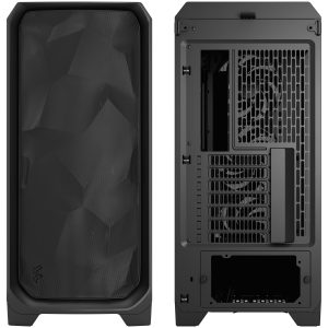 Fractal Design Meshify 3 TG Light Tint PC Case, Midi-Tower, E-ATX - Black
