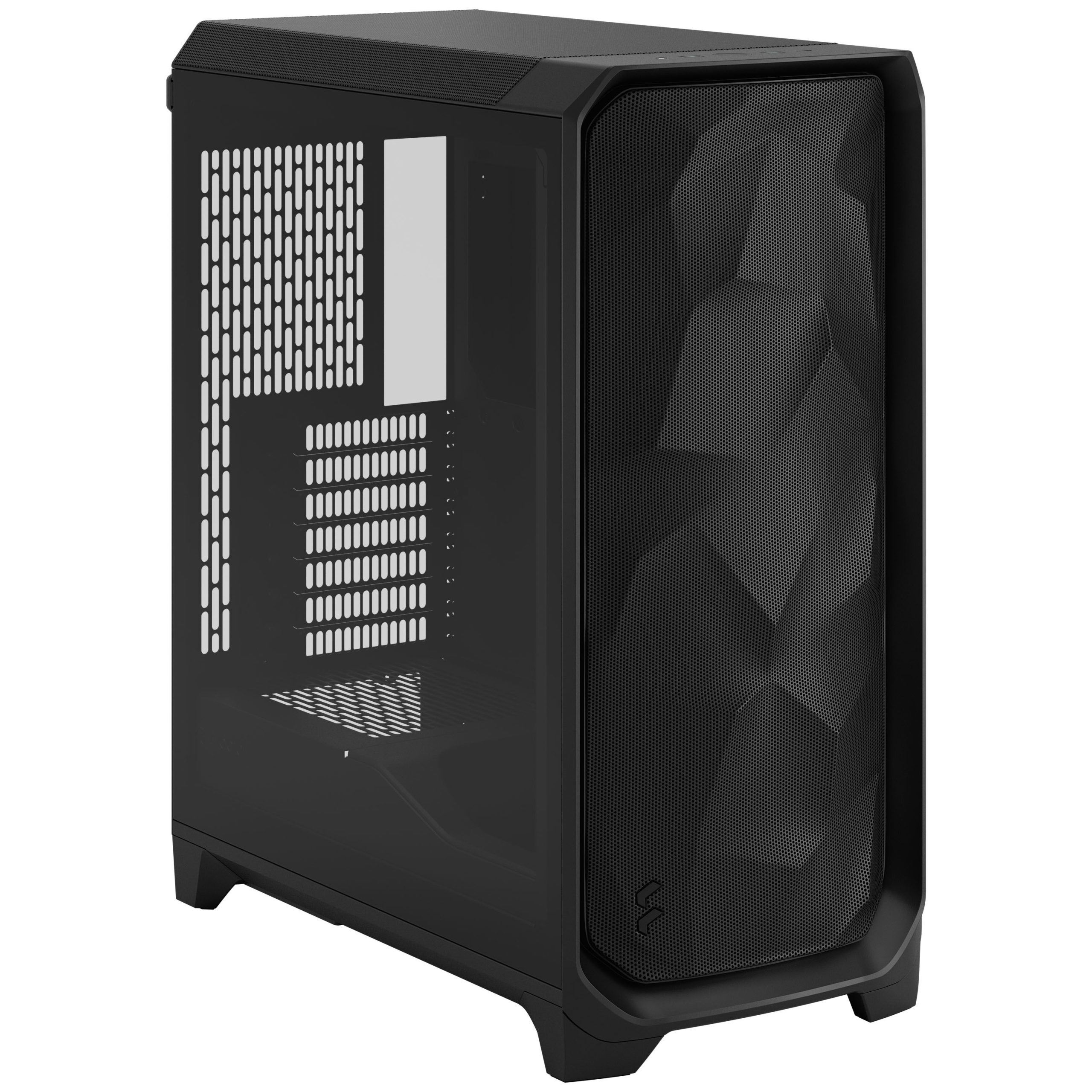 Fractal Design Meshify 3 TG Light Tint PC Case, Midi-Tower, E-ATX - Black