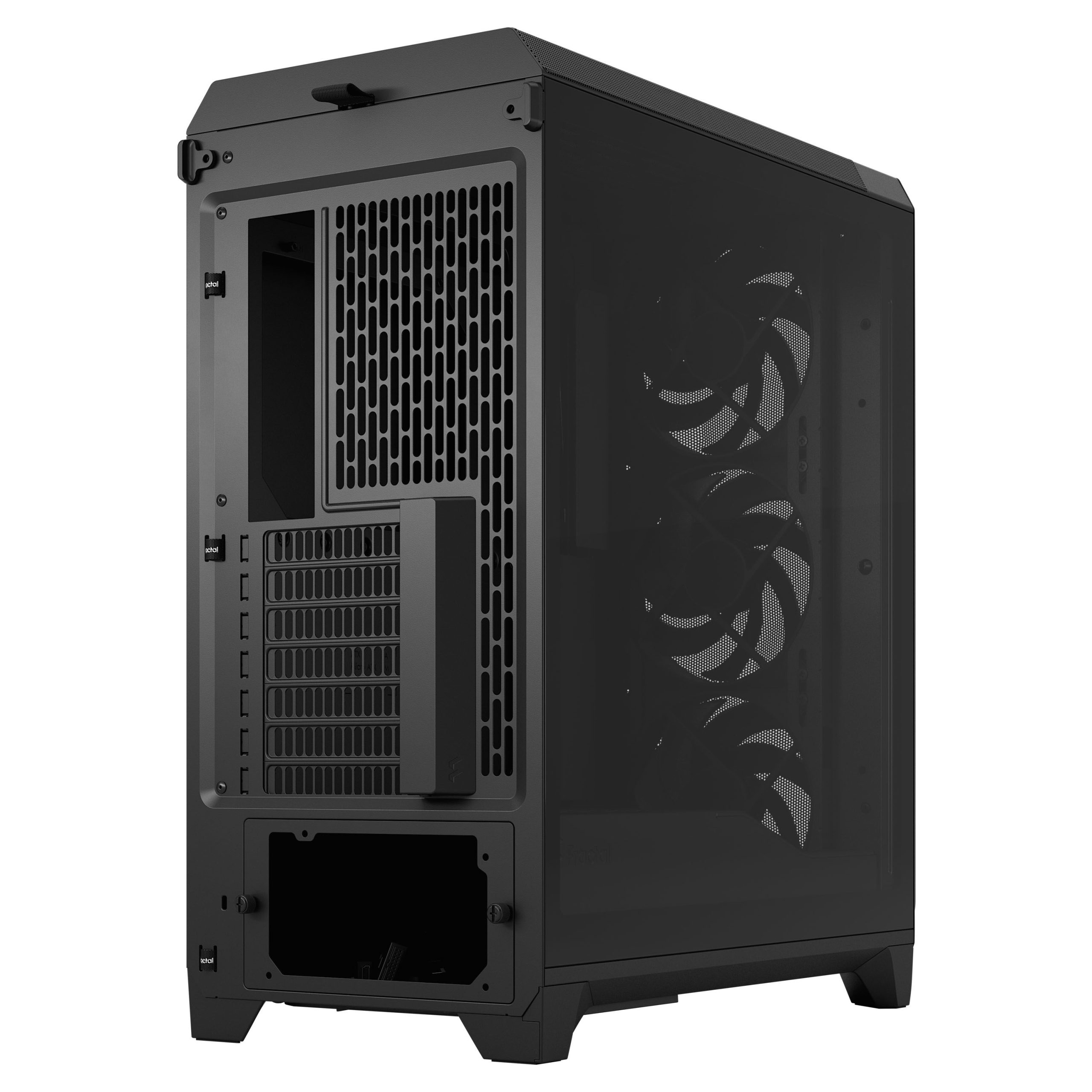 Fractal Design Meshify 3 TG Light Tint PC Case, Midi-Tower, E-ATX - Black