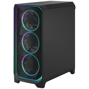 Fractal Design Meshify 3 Ambience Pro RGB TG Light PC Case, Midi-Tower, E-ATX - Black : image 4