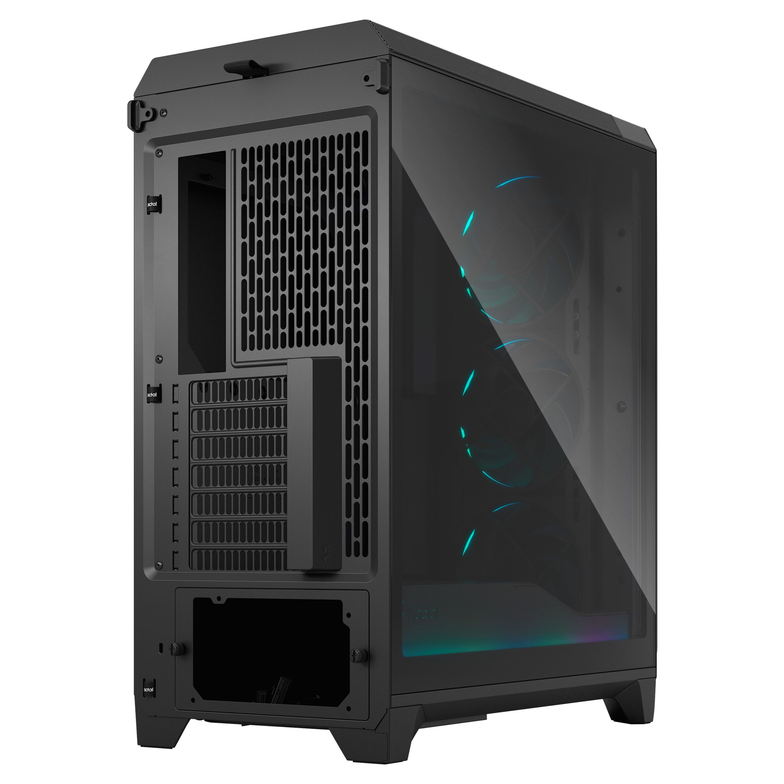 Fractal Design Meshify 3 Ambience Pro RGB TG Light PC Case, Midi-Tower, E-ATX - Black : image 7