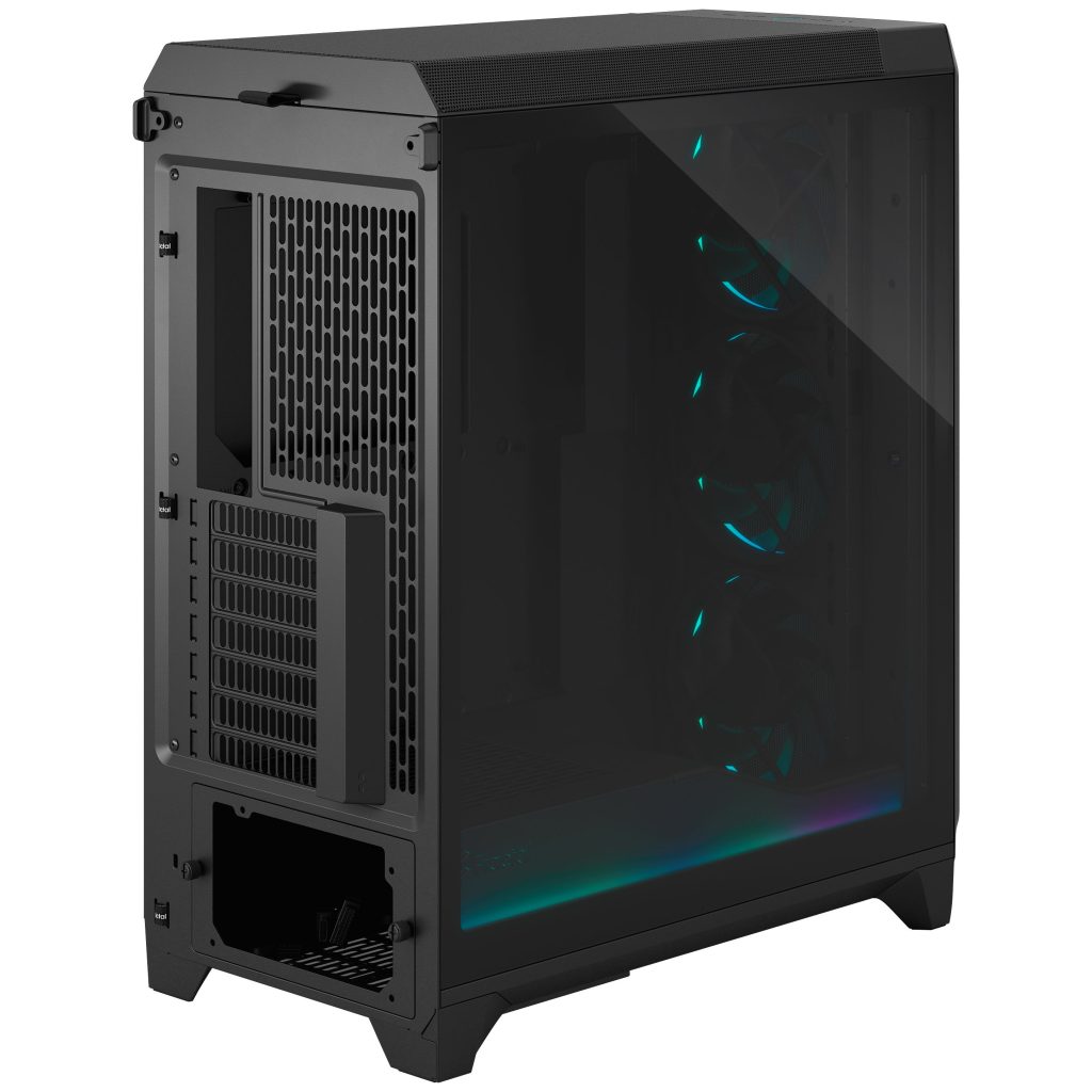 Fractal Design Meshify 3 Ambience Pro RGB TG Light PC Case, Midi-Tower, E-ATX - Black : image 6