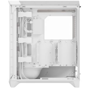 Fractal Design Meshify 3 Ambience Pro RGB White TG Clear PC Case, Midi-Tower, E-ATX - White