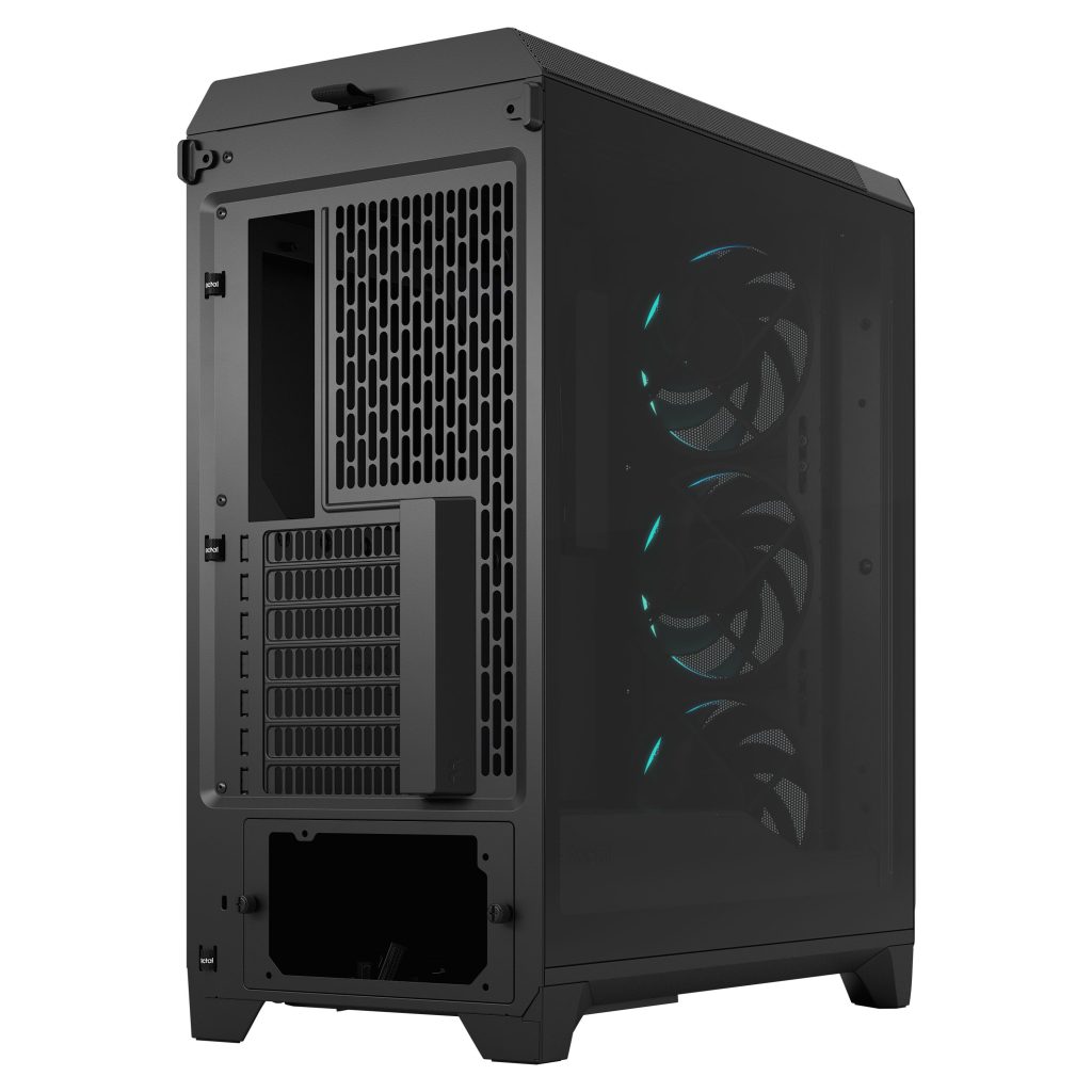 Fractal Design Meshify 3 RGB TG Light PC Case, Midi-Tower, E-ATX - Black