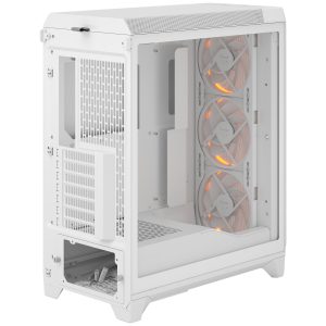 Fractal Design Meshify 3 RGB TG Clear PC Case, Midi-Tower, E-ATX - White