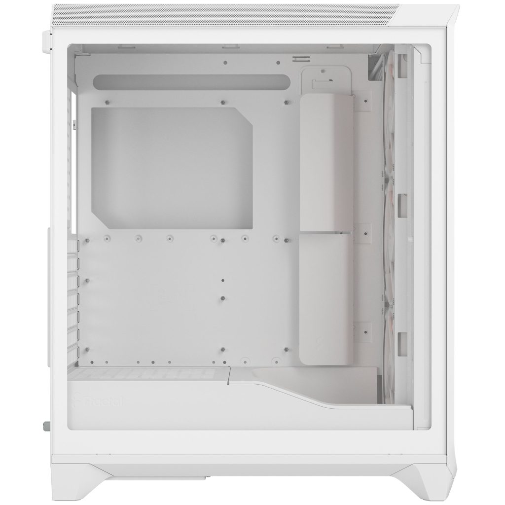 Fractal Design Meshify 3 RGB TG Clear PC Case, Midi-Tower, E-ATX - White