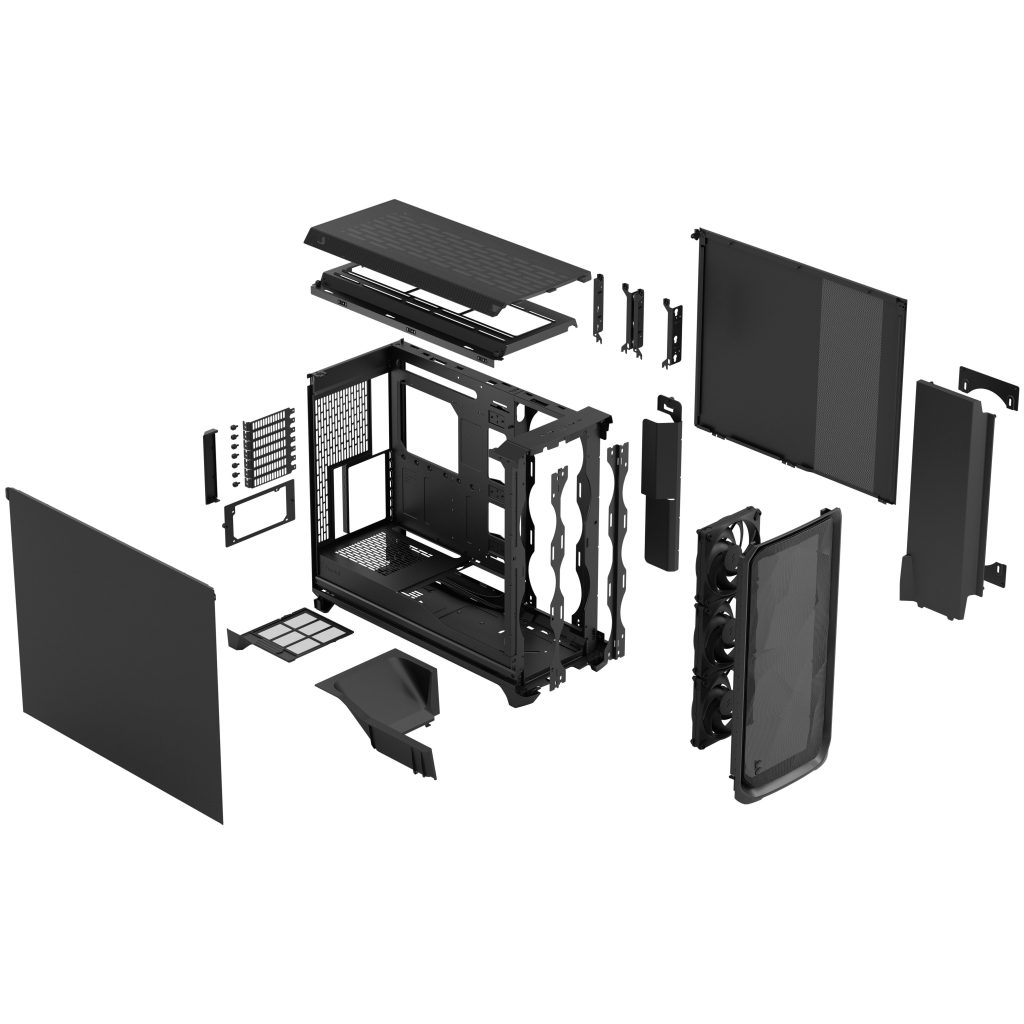 Fractal Design Meshify 3 XL Solid PC Case - Full-Tower, E-ATX - Black : image 13