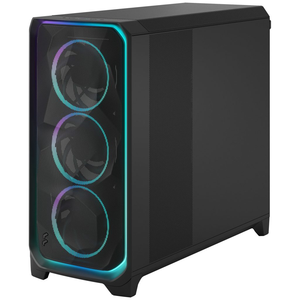 Fractal Design Meshify 3 XL Ambience Pro RGB PC Case - Full-Tower, E-ATX, Tempered Glass - Black