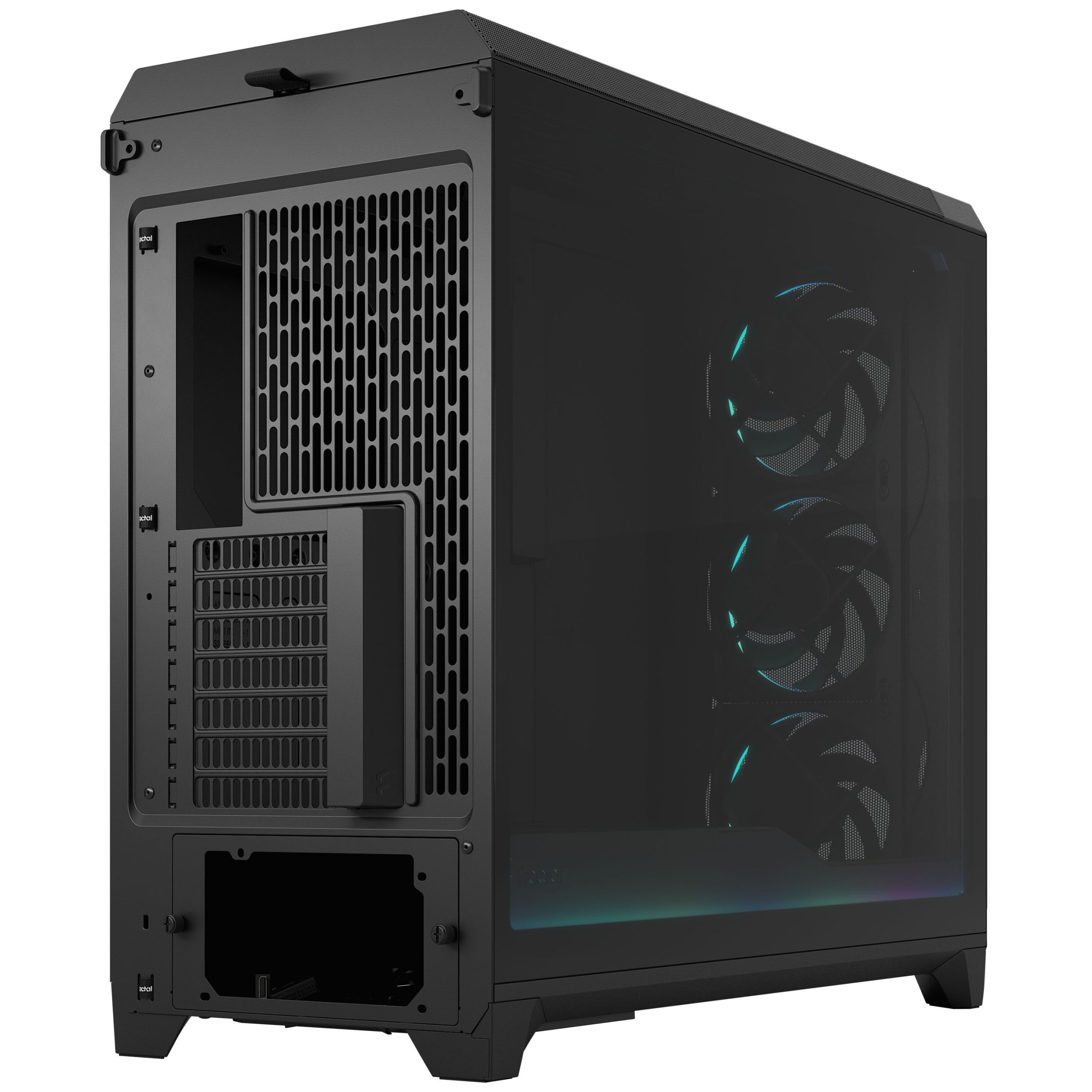 Fractal Design Meshify 3 XL Ambience Pro RGB PC Case - Full-Tower, E-ATX, Tempered Glass - Black