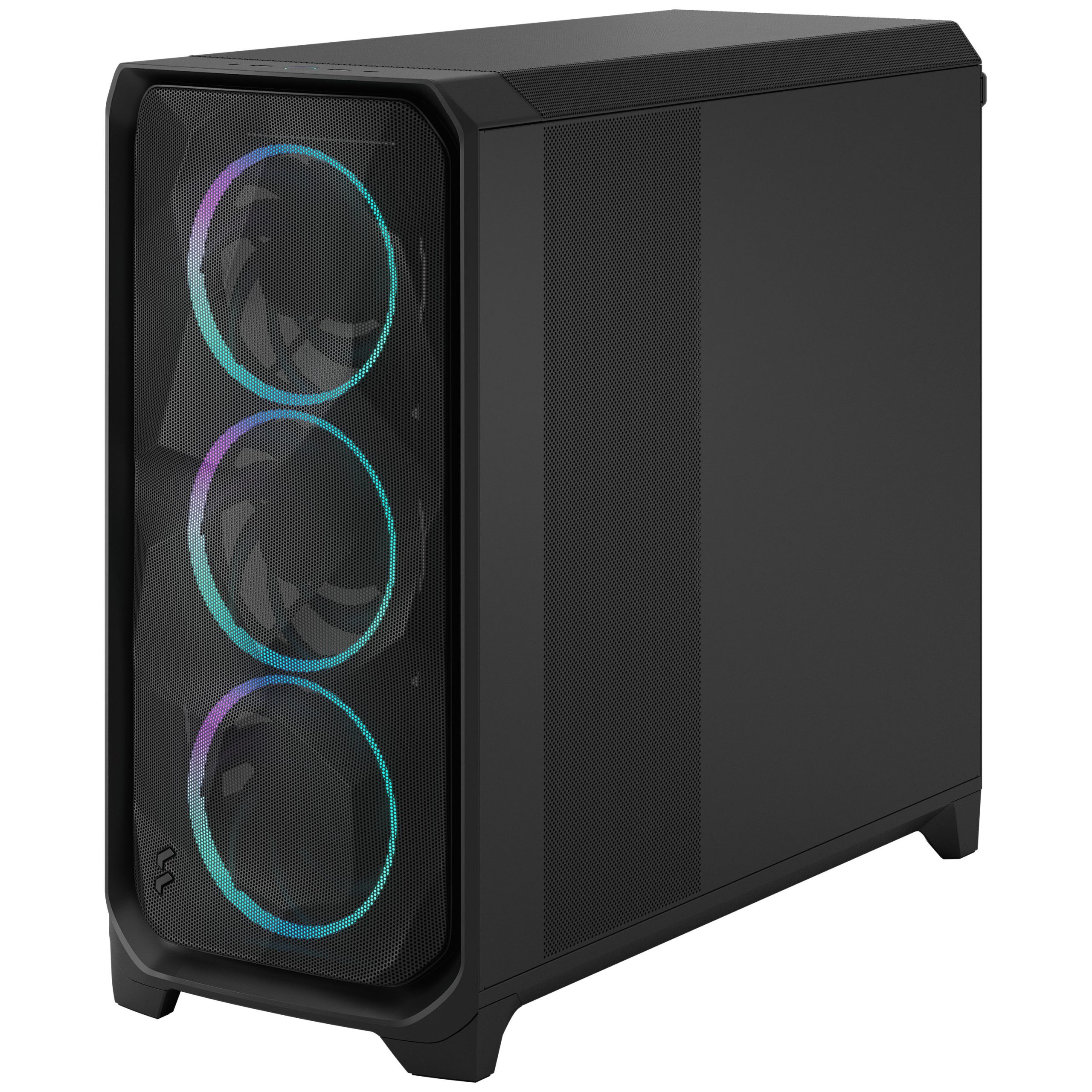 Fractal Design Meshify 3 XL RGB TG PC Case - Full-Tower, E-ATX, Tempered Glass - Black