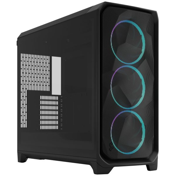 Fractal Design Meshify 3 XL RGB TG PC Case – Full-Tower, E-ATX, Tempered Glass – Black