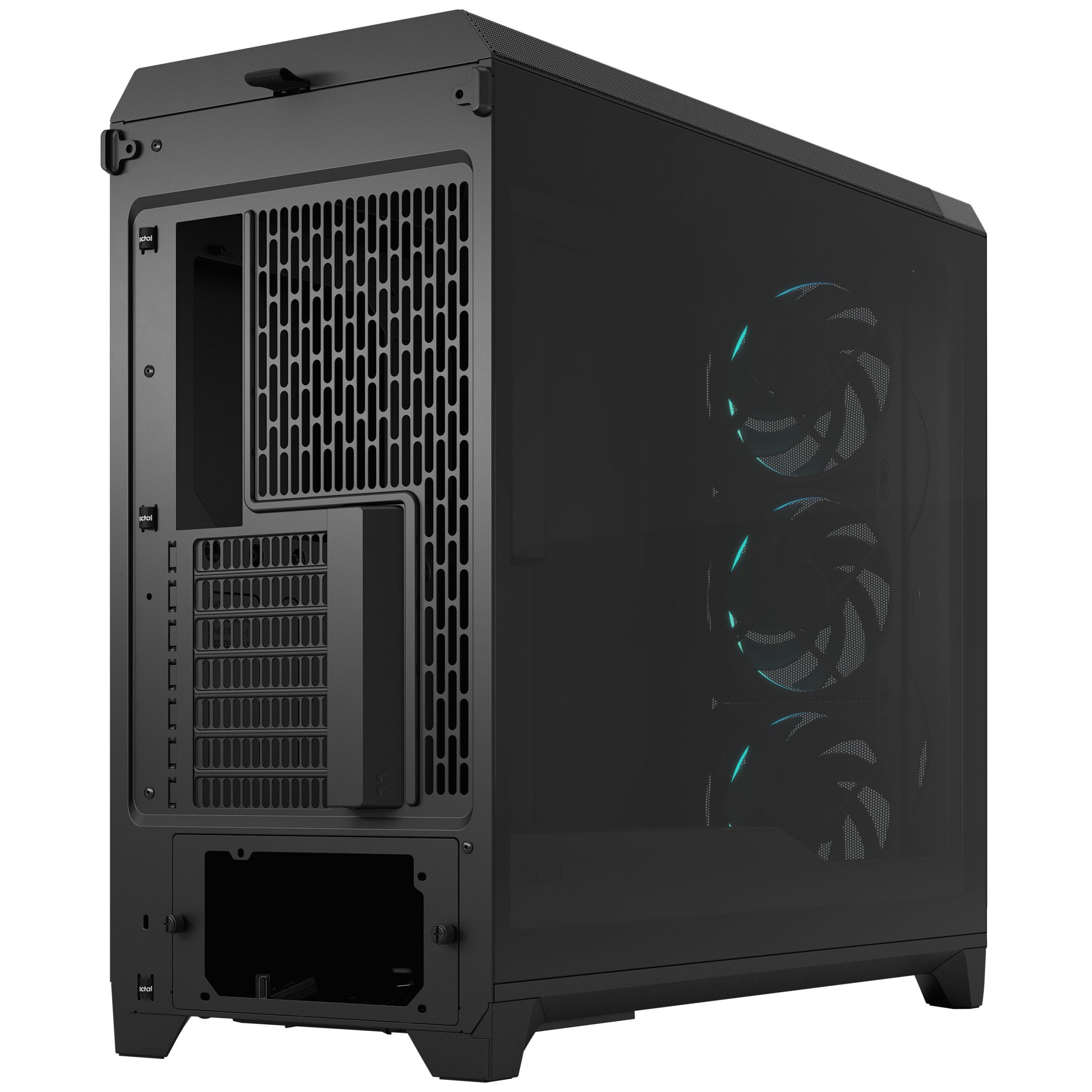 Fractal Design Meshify 3 XL RGB TG PC Case - Full-Tower, E-ATX, Tempered Glass - Black