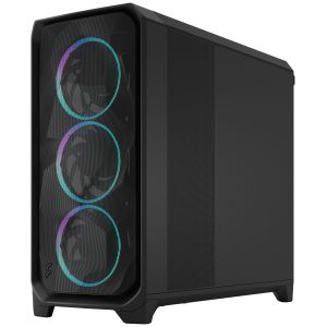 Fractal Design Meshify 3 XL RGB TG PC Case - Full-Tower, E-ATX, Tempered Glass - Black