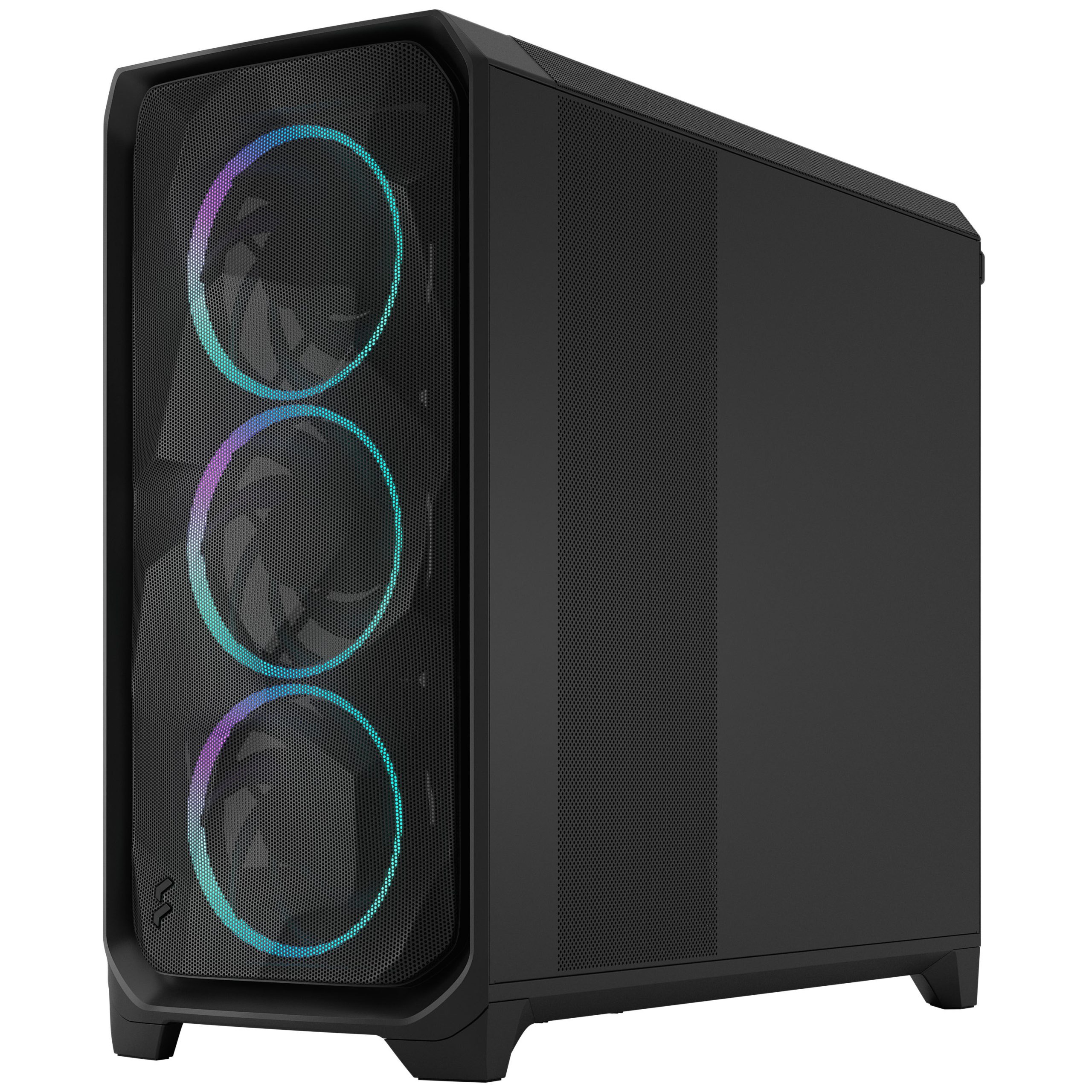 Fractal Design Meshify 3 XL RGB TG PC Case - Full-Tower, E-ATX, Tempered Glass - Black