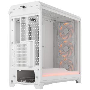 Fractal Design Meshify 3 XL Ambience Pro RGB PC Case - Full-Tower, E-ATX, Tempered Glass - White