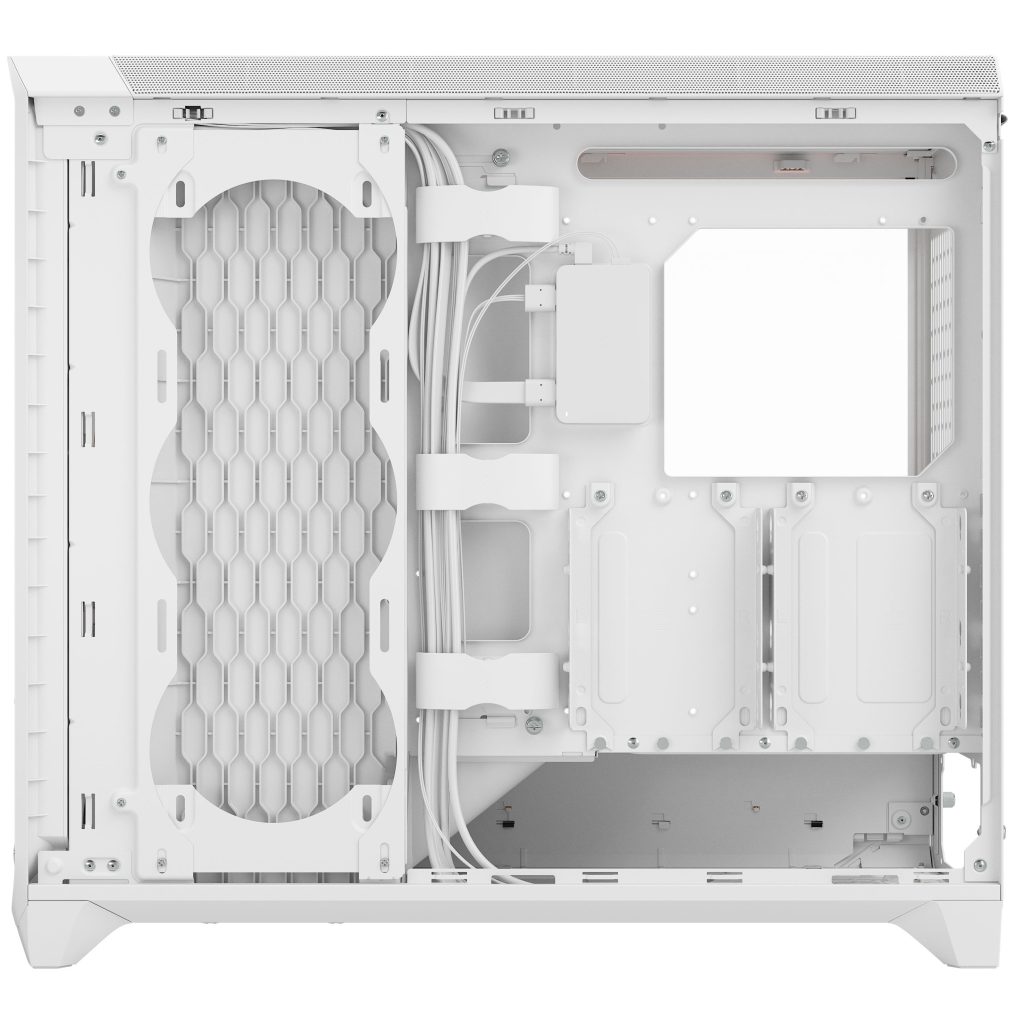 Fractal Design Meshify 3 XL Ambience Pro RGB PC Case - Full-Tower, E-ATX, Tempered Glass - White