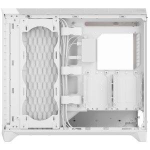 Fractal Design Meshify 3 XL Ambience Pro RGB PC Case - Full-Tower, E-ATX, Tempered Glass - White