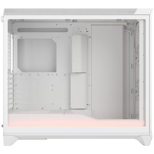 Fractal Design Meshify 3 XL Ambience Pro RGB PC Case - Full-Tower, E-ATX, Tempered Glass - White