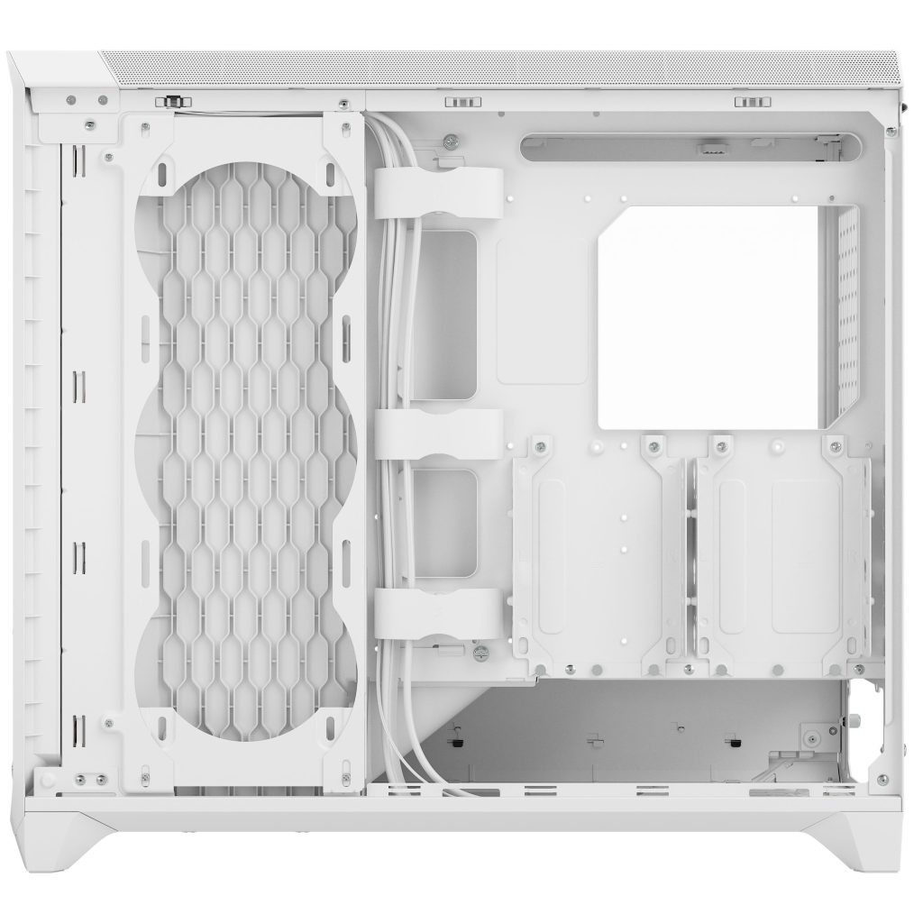Fractal Design Meshify 3 XL RGB TG PC Case - Full-Tower, E-ATX, Tempered Glass - White