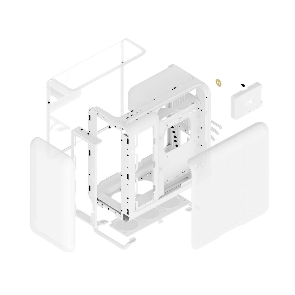 HYTE X50 Midi Tower - Snow White : image 10
