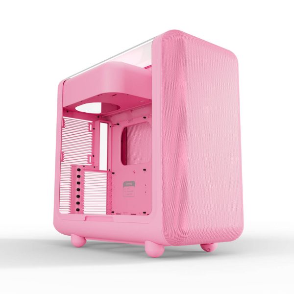 HYTE X50 Midi Tower – Strawberry Milk