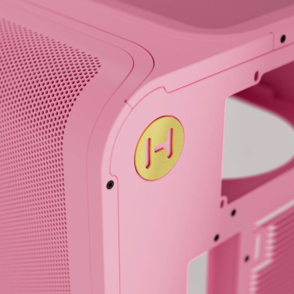 HYTE X50 Midi Tower - Strawberry Milk